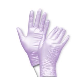 Guantes Nitrilo Sin Polvo Lila