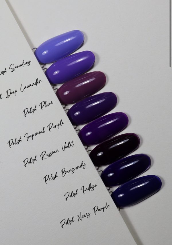 Esmalte semipermanente Purple Shine - Imagen 2