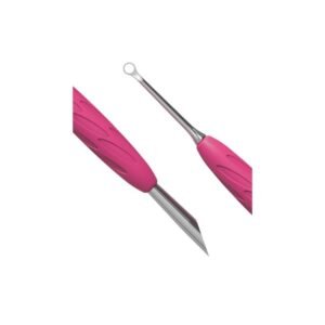 Empujador de manicura Staleks con mango de silicona UNIQ 11/2