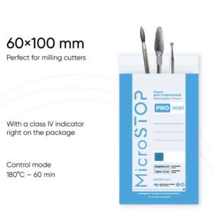 Bolsas de esterilización calor seco 60x100mm