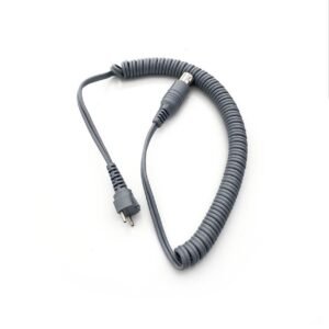 Cable conector rizado