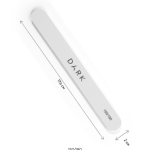 LIMAS  DARK, GRANO 150/180, 25 UDS, FORMA RECTA, BLANCO